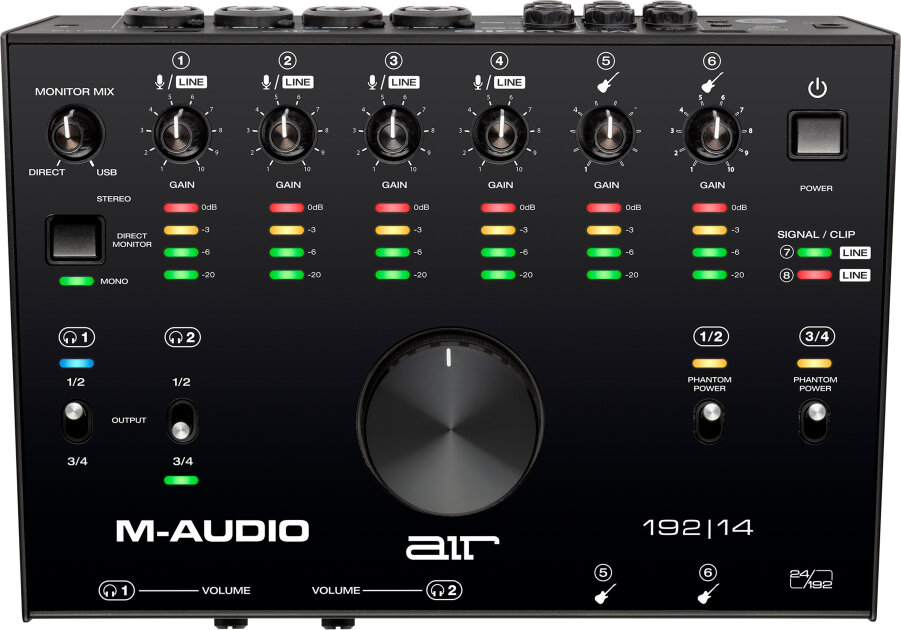 M-Audio AIR 192|14 USB Audio Interface | zZounds