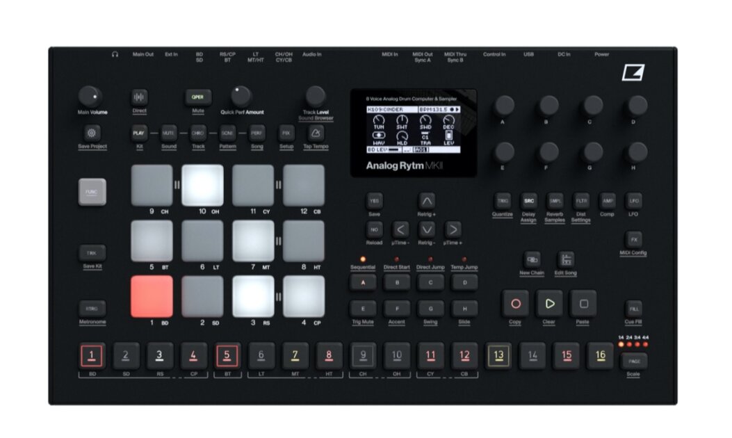 Elektron Analog Rytm MKII Drum Machine