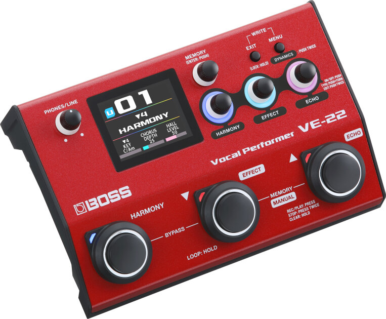 Boss VE-22 Vocal Performer Pedal