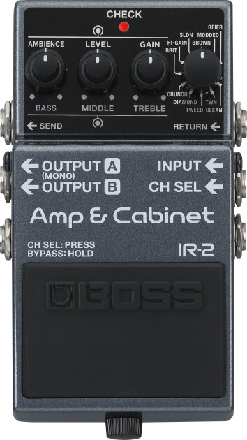 Boss IR-2 Amp u0026 Cabinet Modeler Pedal | zZounds