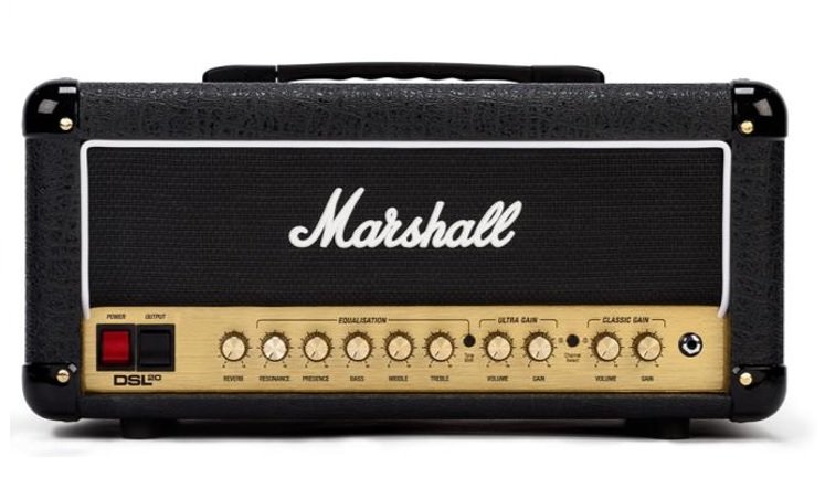 Marshall DSL20HR Guitar Amplifier Head (20 Watts) | zZounds