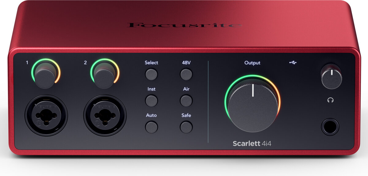 Focusrite Scarlett 4i4 Gen 4 USB Audio Interface | zZounds