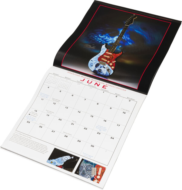 Fender 2024 Custom Shop Calendar | zZounds