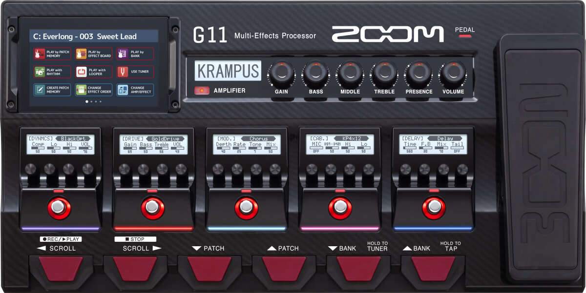 Zoom G11 Multi-Effects Processor