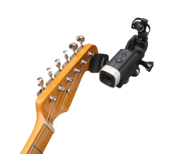Zoom GHM-1 Guitar Headstock Mount for Action Cameras | zZounds
