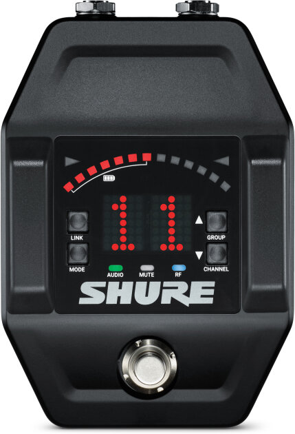 Shure GLXD6+ Digital Wireless Guitar Pedal Receiver | zZounds