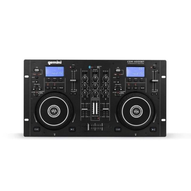 Gemini CDM-4000BT CD/USB/Bluetooth DJ Media Player | zZounds