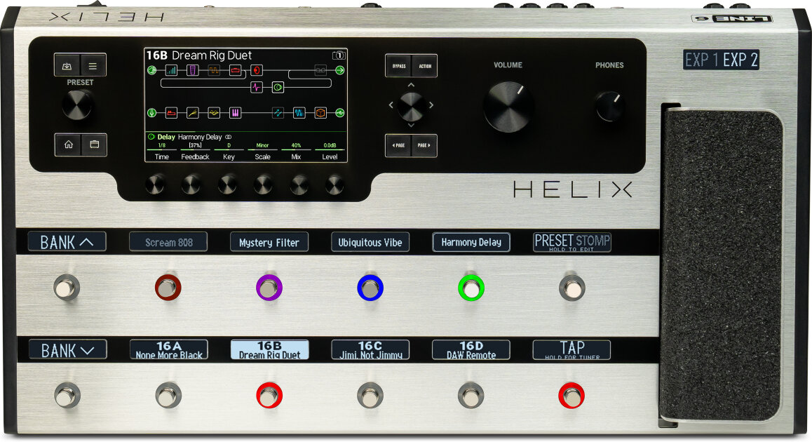 Line 6 Helix Floorboard Limited Edition Platinum | zZounds
