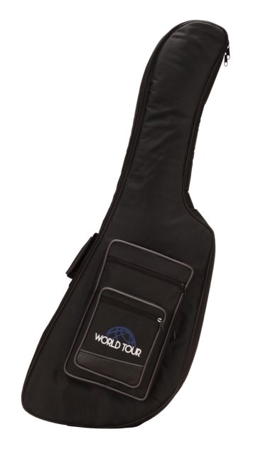 World Tour Deluxe 20mm Explorer Guitar Gig Bag zZounds