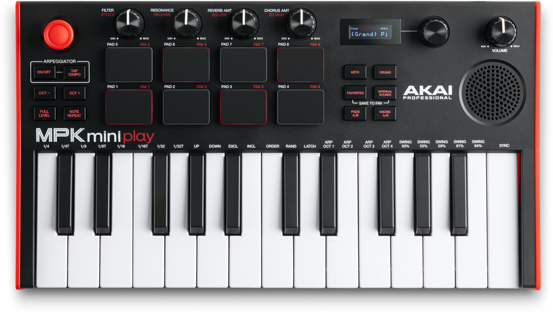 Akai MPK Mini Play MK3 Controller Keyboard | zZounds
