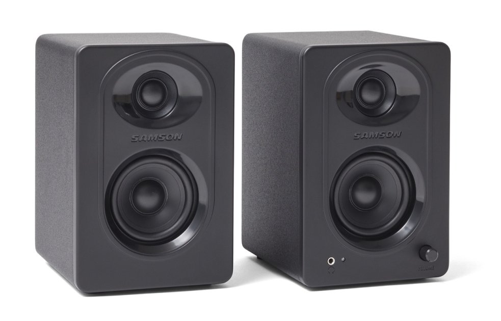 Samson M30 MediaOne Powered Studio Monitors (Pair) zZounds