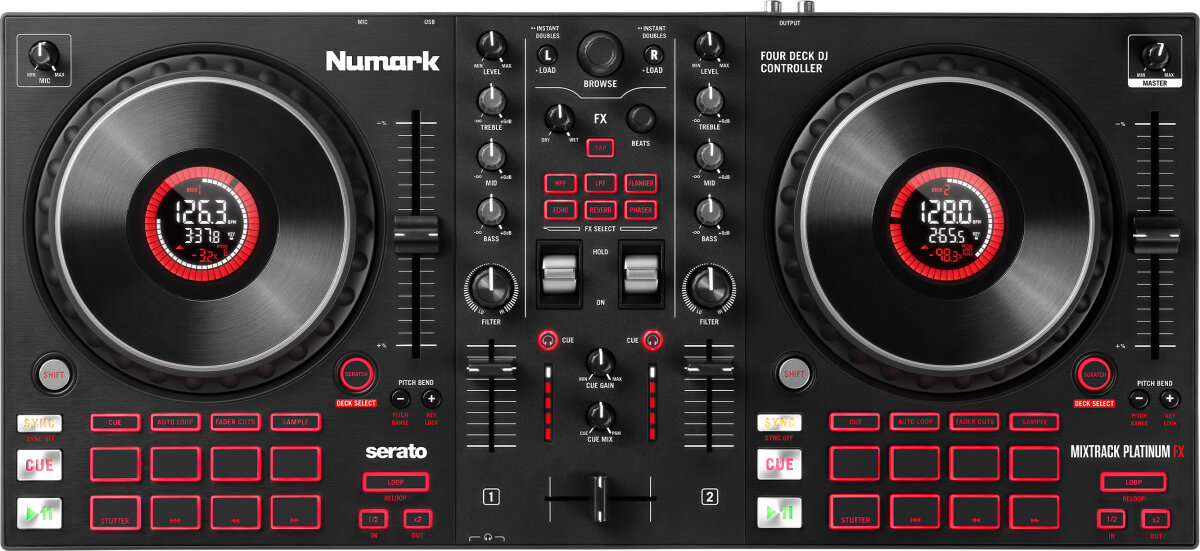 Numark Mixtrack Platinum FX Controller