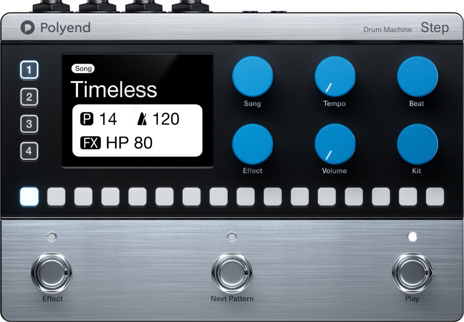 Polyend Step Drum Machine Pedal | zZounds