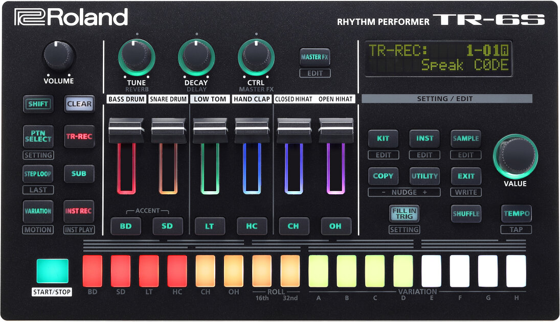 Roland TR-6S Rhythm Performer Drum Machine | zZounds