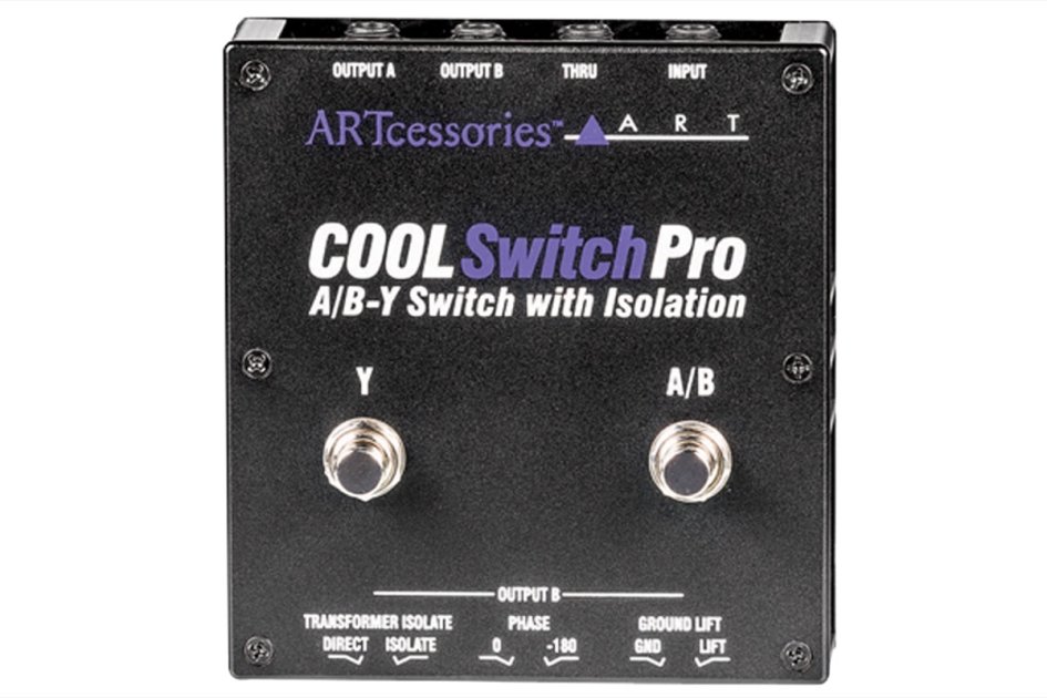 ART CoolSwitch Pro A/B-Y Footswitch Pedal With Isolation