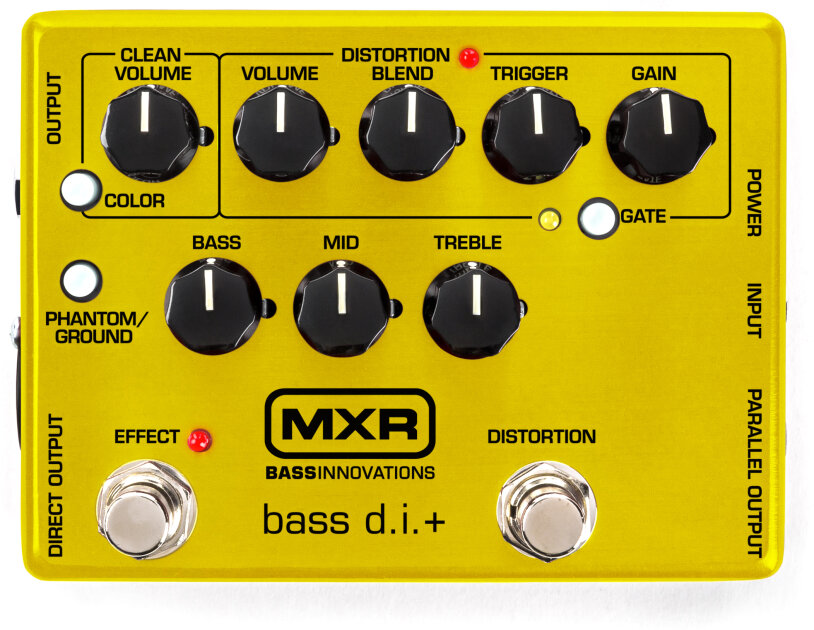 MXR Bass DI Plus Special Edition DI and Distortion Pedal