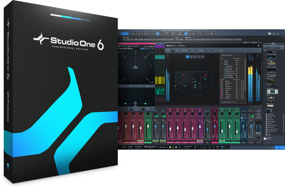 PreSonus Studio One 6.5 Professional Music Production Software