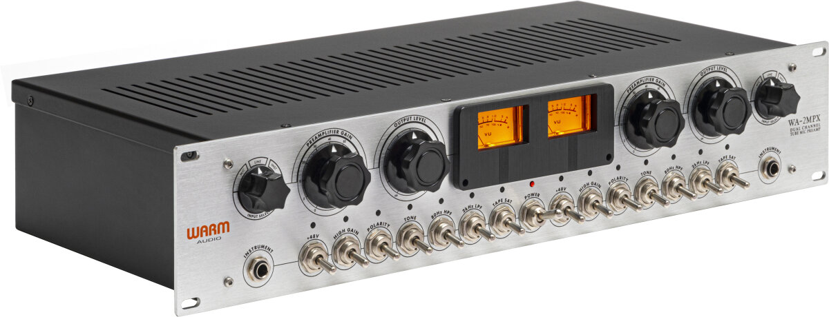 Warm Audio WA-2MPX Two Channel Tube Microphone Preamplifier