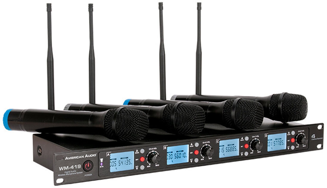 American Audio WM419 Wireless Microphone System zZounds