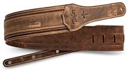 Taylor Wings 3" Distressed Leather Guitar Strap