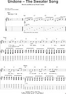 Undone - The Sweater Song - Guitar Tab Play-Along