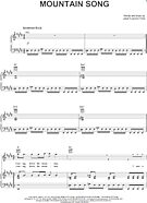 Mountain Song - Piano/Vocal/Guitar