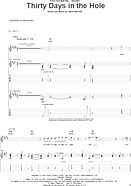 Thirty Days In The Hole - Guitar TAB