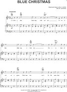 Blue Christmas - Piano/Vocal/Guitar