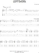 Left Overs - Guitar TAB