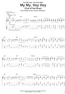 My My, Hey Hey (Out Of The Blue) - Guitar TAB
