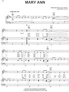 Mary Ann - Piano/Vocal/Guitar