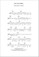 Girl From Mars - Piano Chords/Lyrics