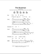 The Boatman - Guitar Chords/Lyrics