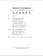 Captain's Courageous - Guitar Chords/Lyrics