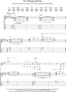 In These Arms - Guitar TAB