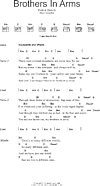 Brothers In Arms - Guitar Chords/Lyrics