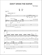 Don't Drink The Water - Guitar TAB