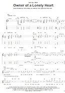 Owner Of A Lonely Heart - Guitar TAB