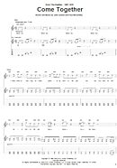 Come Together - Guitar TAB
