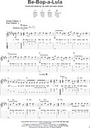 Be-Bop-A-Lula - Easy Guitar with TAB