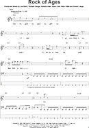 Rock Of Ages - Bass Tab