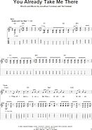 You Already Take Me There - Guitar Tab Play-Along
