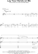 Lay Your Hands On Me - Guitar Tab Play-Along