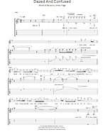 Dazed And Confused - Guitar TAB