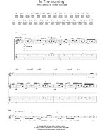 In The Morning - Guitar TAB