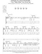 Warsaw Or The First Breath You Take After You Give Up - Guitar TAB