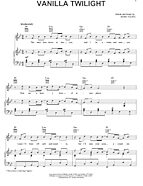 Vanilla Twilight - Piano/Vocal/Guitar