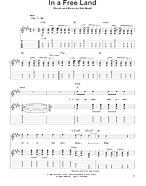 In A Free Land - Guitar Tab Play-Along