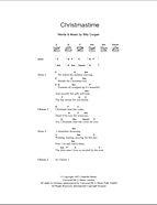 Christmastime - Guitar Chords/Lyrics