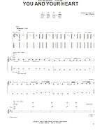 You And Your Heart - Guitar TAB